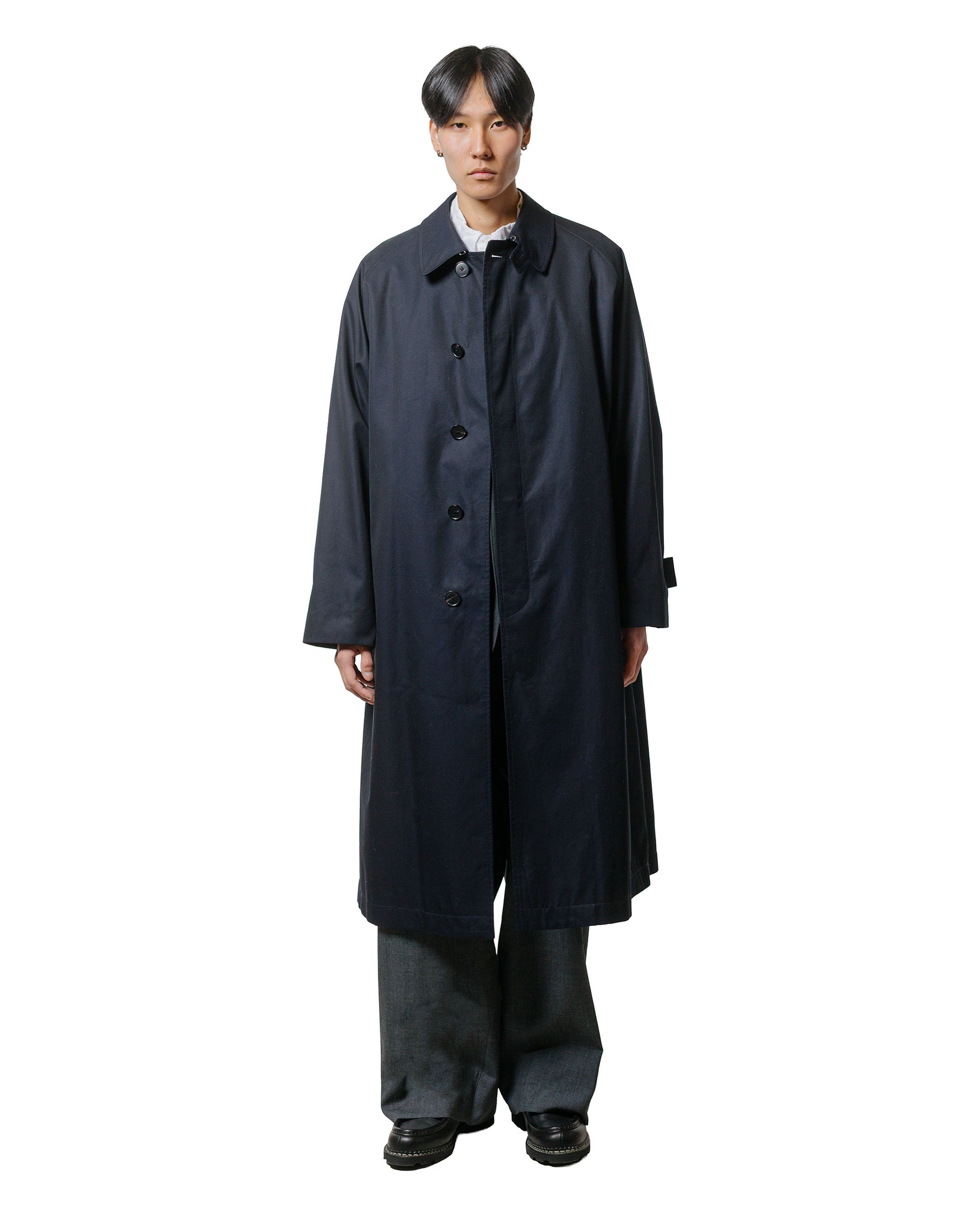 lost & found Beams Plus Beams Plus Studio Nicholson Alvy Double Pleat Pant Charcoal