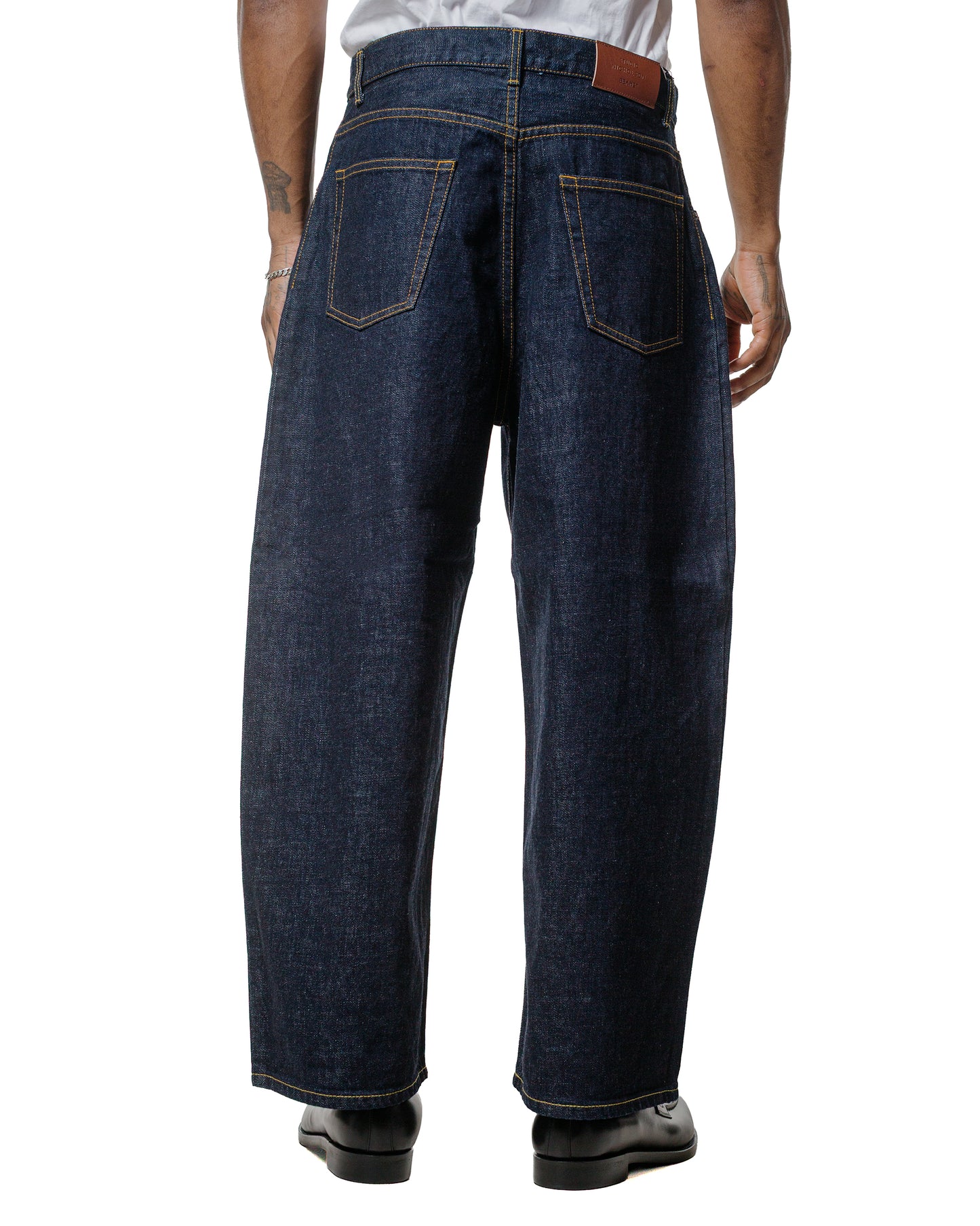 lost & found Beams Plus Beams Plus Studio Nicholson Denim 5 Pocket Jean Indigo