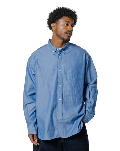 lost & found Beams Plus Beams Plus Studio Nicholson Lisa Oxford Shirt Blue