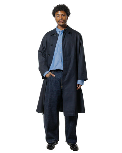 lost & found Beams Plus Beams Plus Studio Nicholson Peter Coat Gabardine Darkest Navy