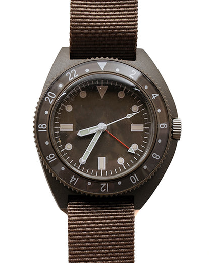 lost & found Beams Plus Beams Plus MIL Travel Watch Type-P24 Olive