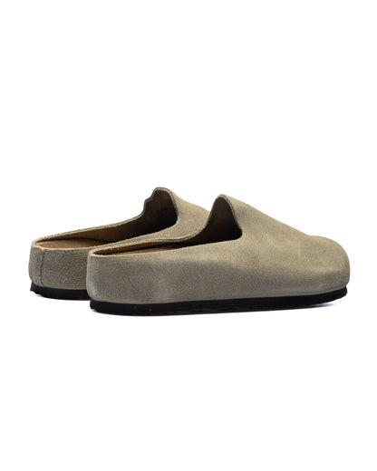 Birkenstock Amsterdam Wrapped Suede Taupe