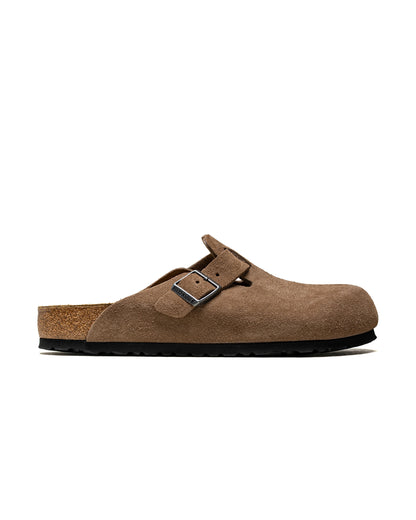 Birkenstock Boston Dark Tea Suede