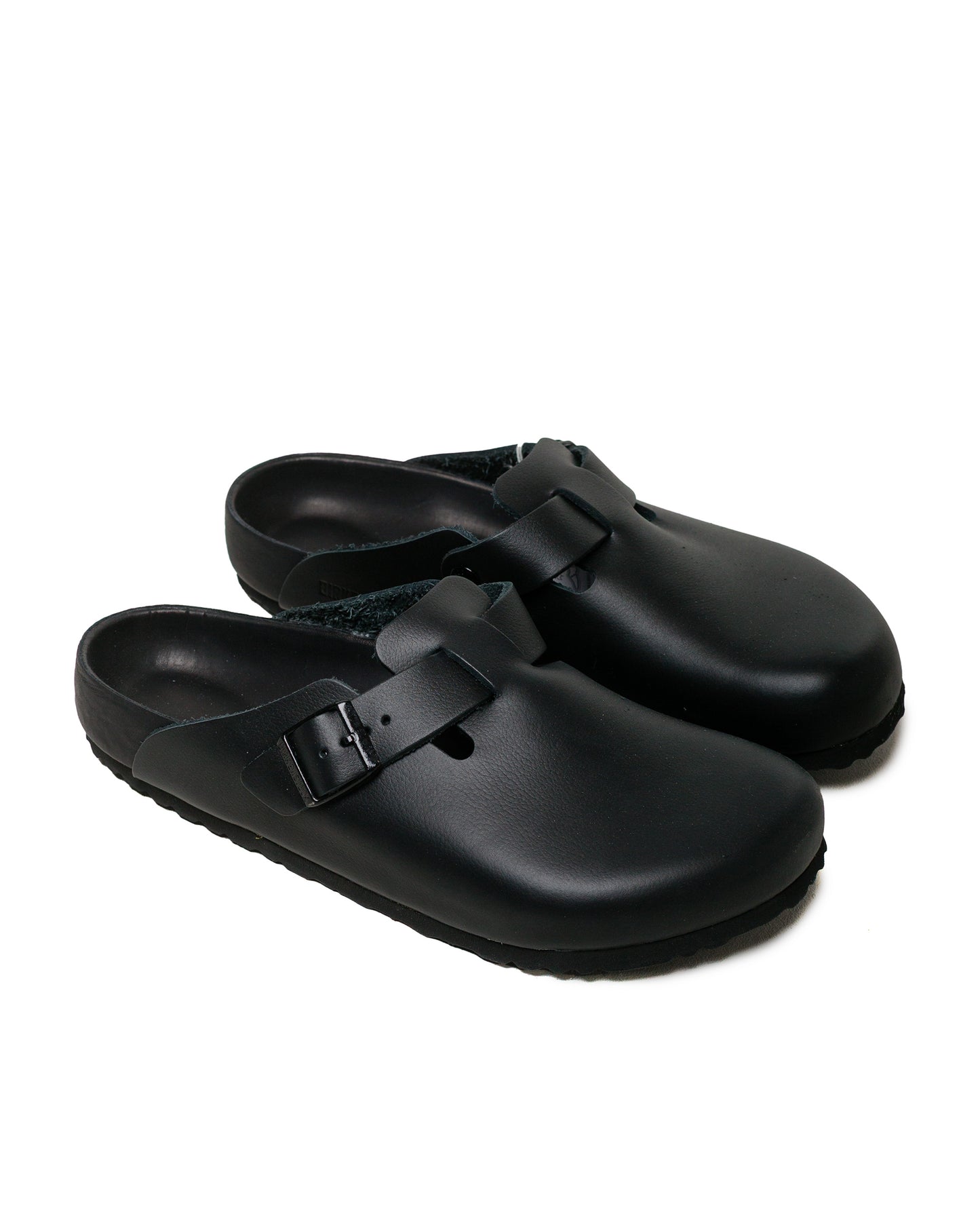 lost & found Birkenstock Birkenstock Boston Exquisite Leather Black
