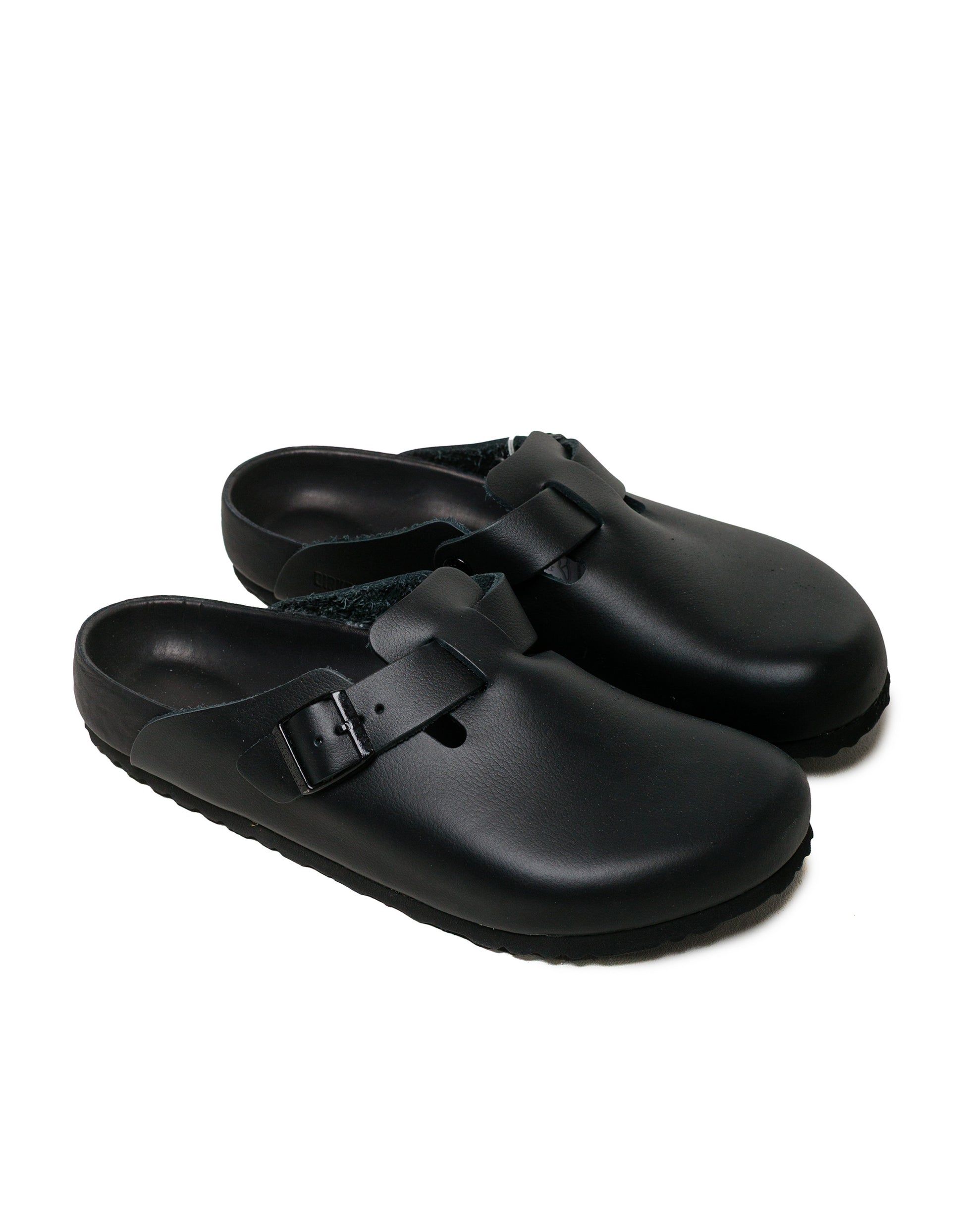 lost & found Birkenstock Birkenstock Boston Exquisite Leather Black