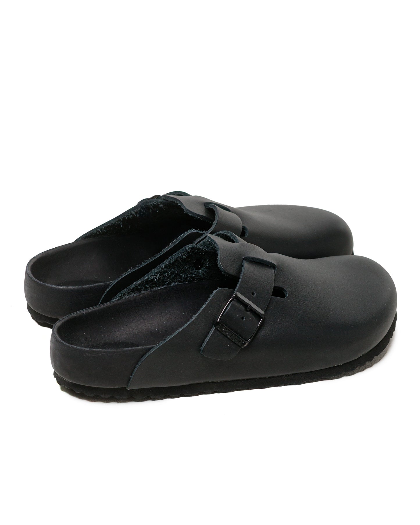 lost & found Birkenstock Birkenstock Boston Exquisite Leather Black