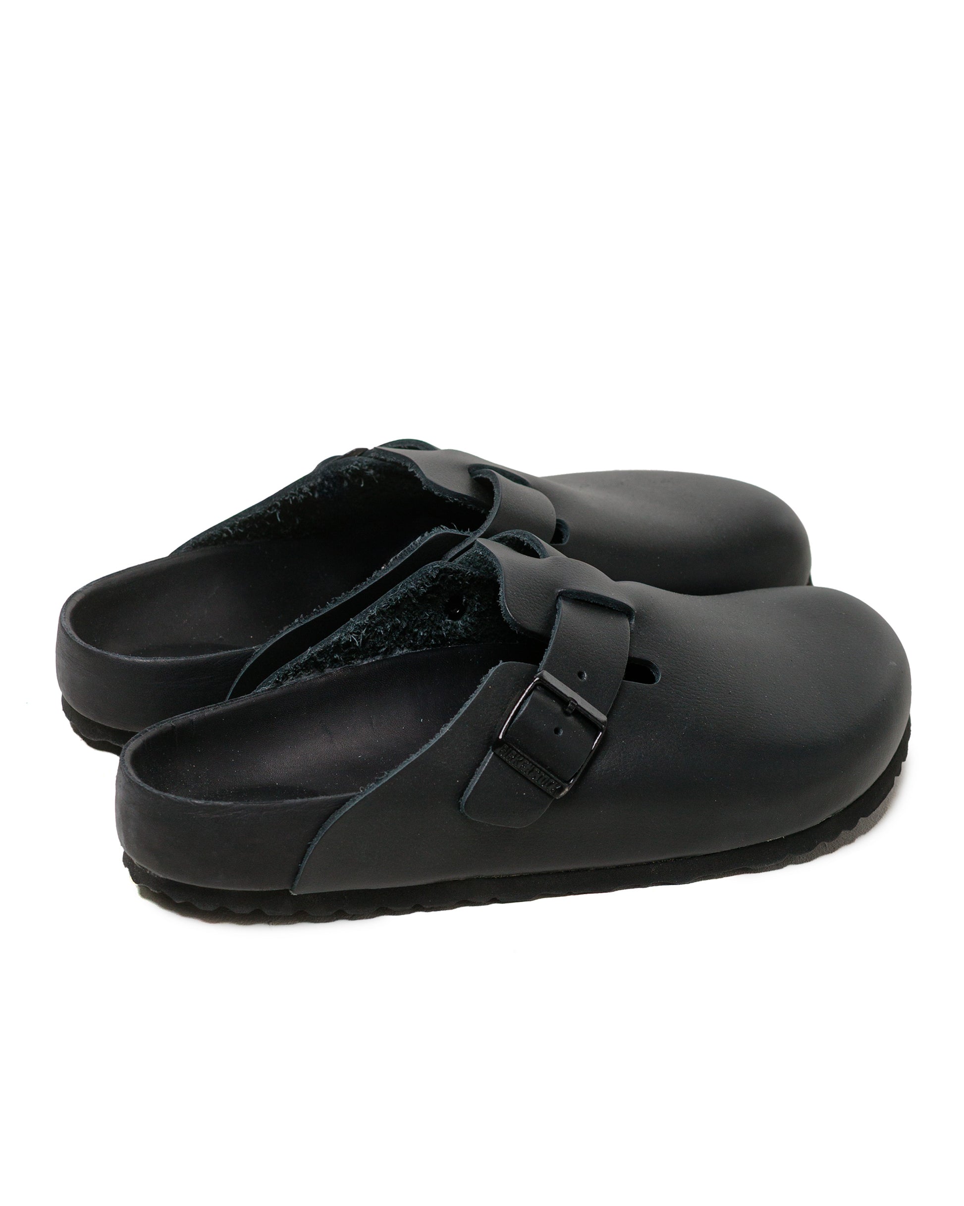 lost & found Birkenstock Birkenstock Boston Exquisite Leather Black