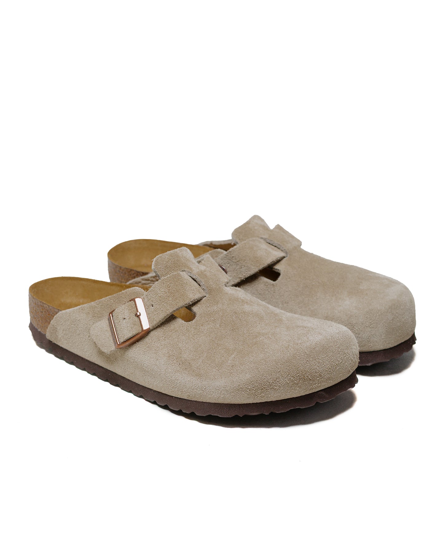 lost & found Birkenstock Birkenstock Boston Taupe Suede