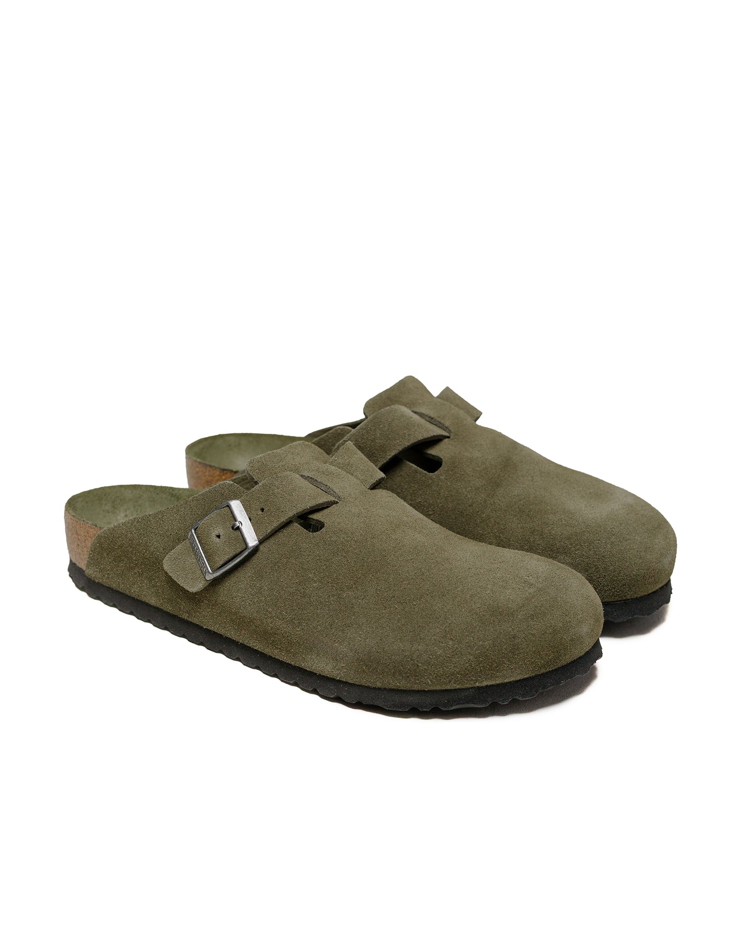 lost & found Birkenstock Birkenstock Boston Thyme Tonal Suede
