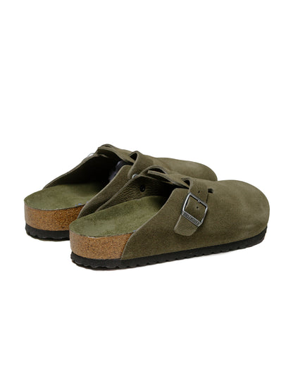 lost & found Birkenstock Birkenstock Boston Thyme Tonal Suede