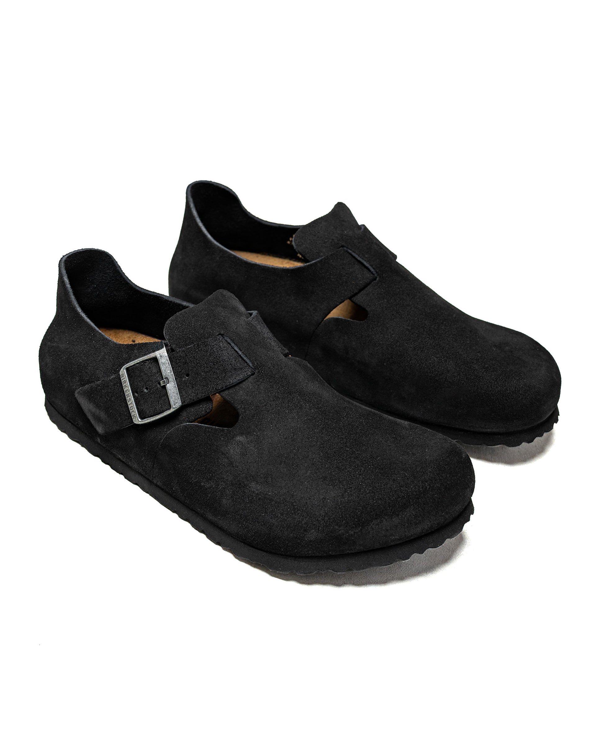lost & found Birkenstock Birkenstock London Black Suede