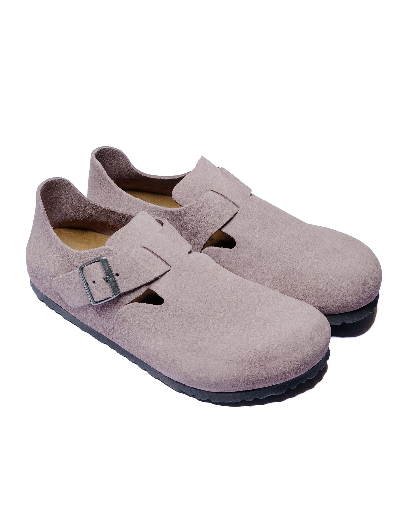 lost & found Birkenstock Birkenstock London Faded Purple Suede