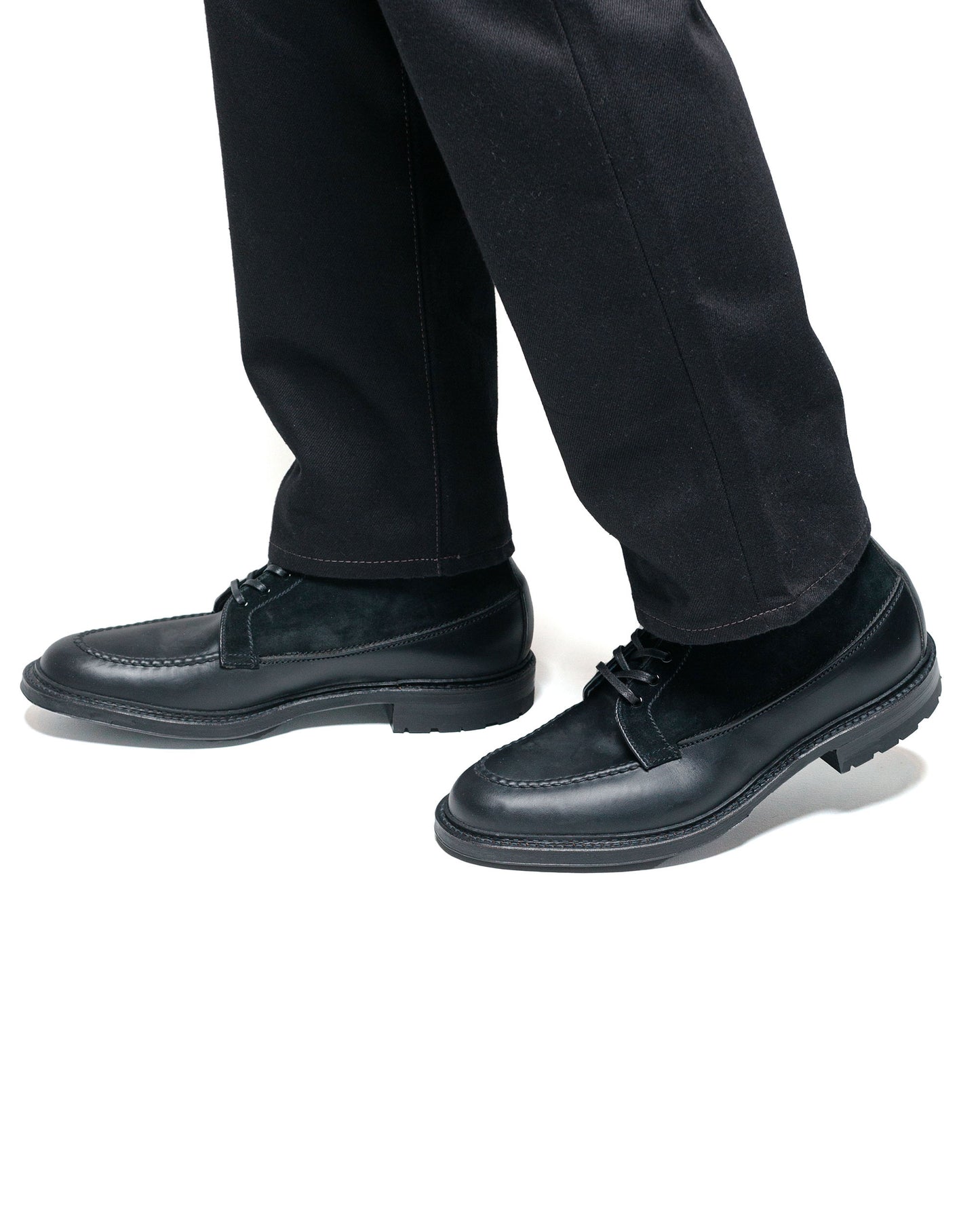 lost & found Alden Alden Black Michigan Boot With Commando Sole