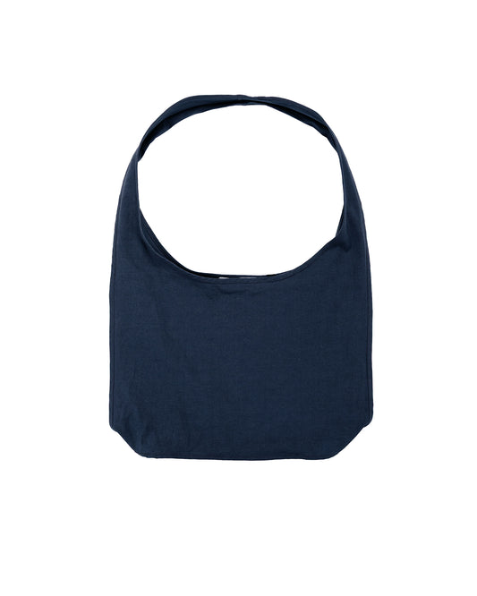 Body of Work Heron Bag Nep Cotton Linen Navy