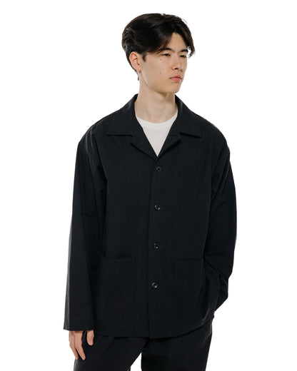Body of Work Linden Jacket Nep Cotton Linen Black