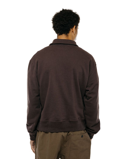 lost & found Body of Work Body of Work Myrtle Quarter-Zip Sweatshirt Sueded French Terry Loam