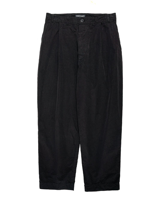 CASEY CASEY Basil Pant Paper Cot Black
