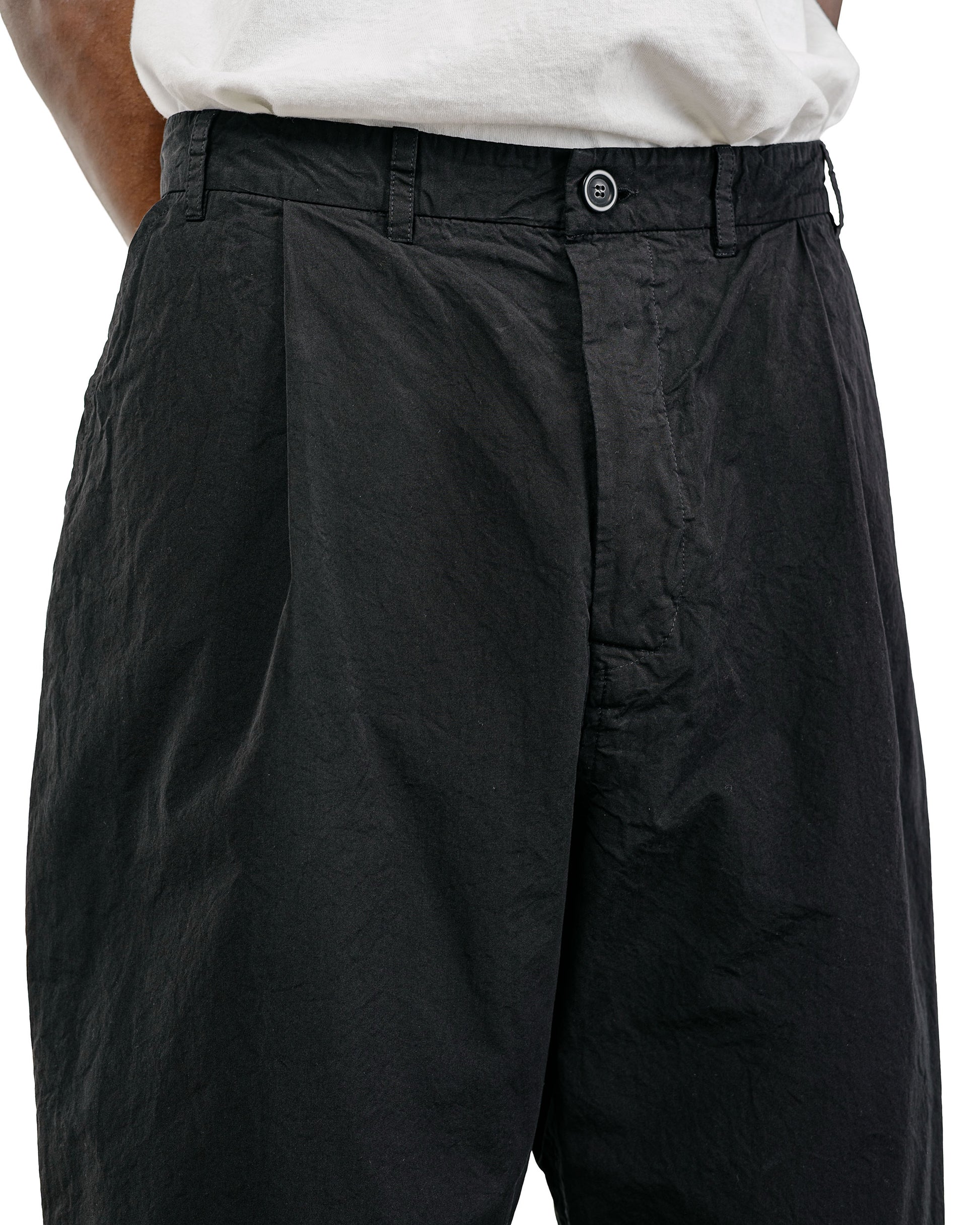 CASEY CASEY Basil Pant Paper Cot Black