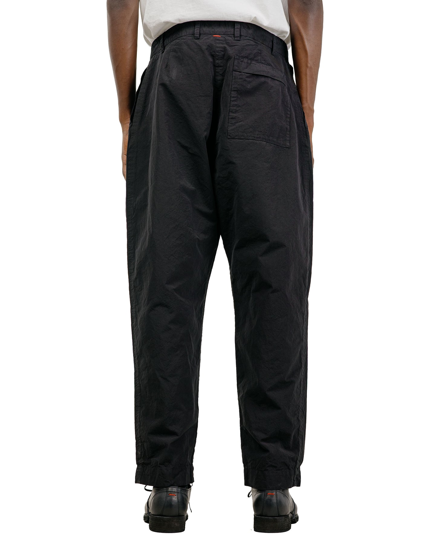 CASEY CASEY Basil Pant Paper Cot Black