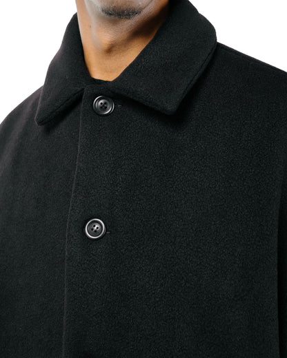 CASEY CASEY Big Blobby Coat Heavy Cashmere Black