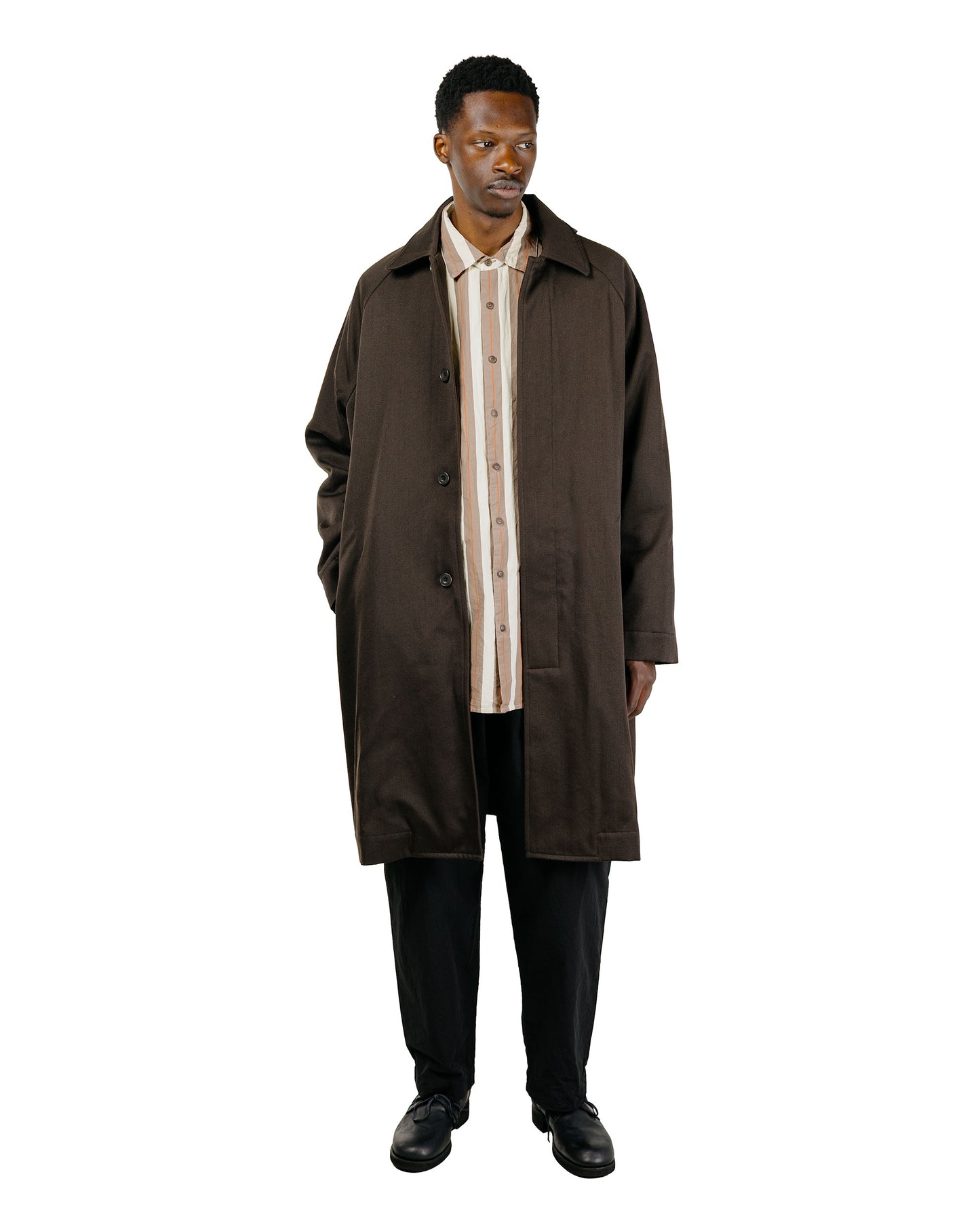 CASEY CASEY Carlyle Coat Twill Wool Bunga