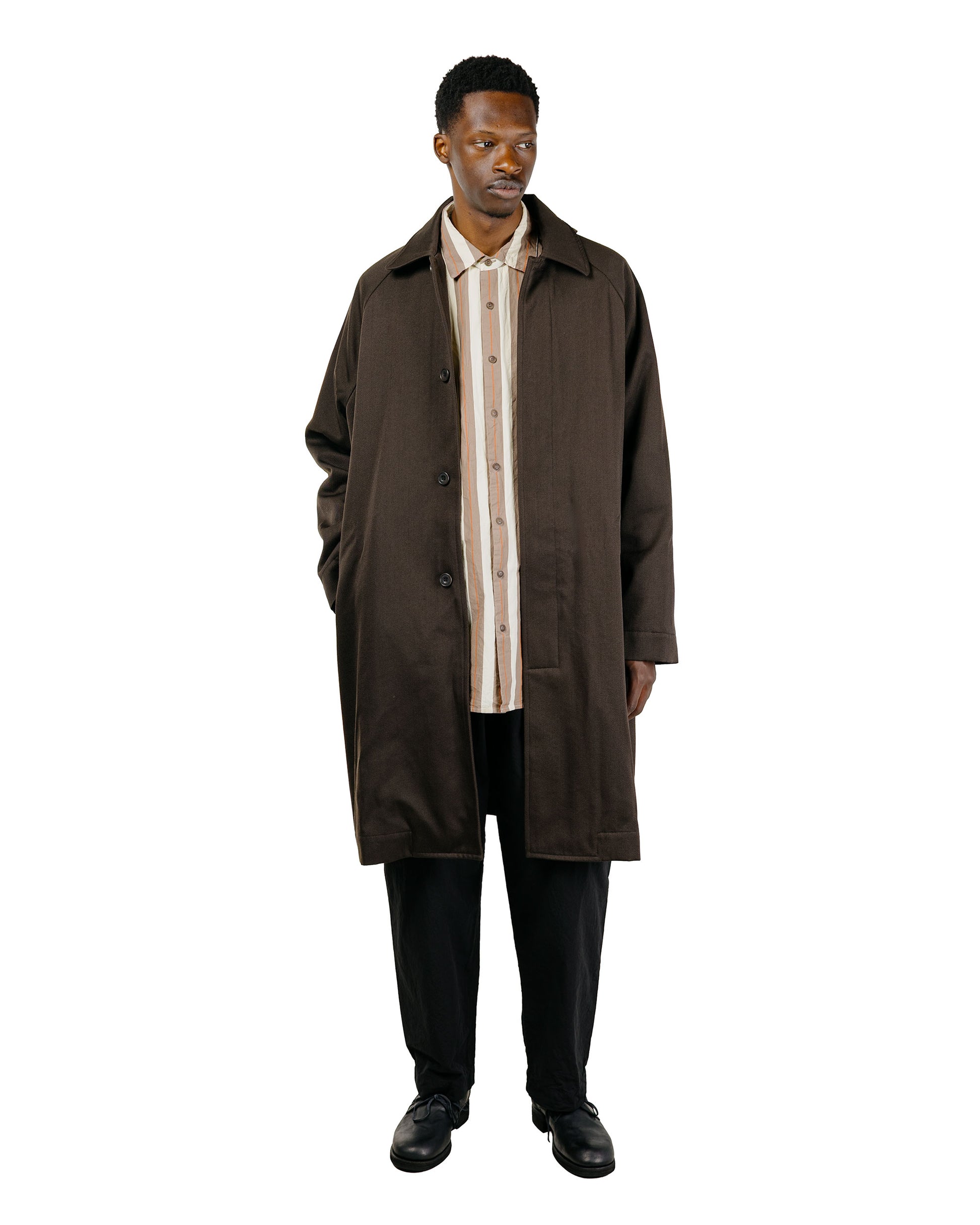 CASEY CASEY Carlyle Coat Twill Wool Bunga