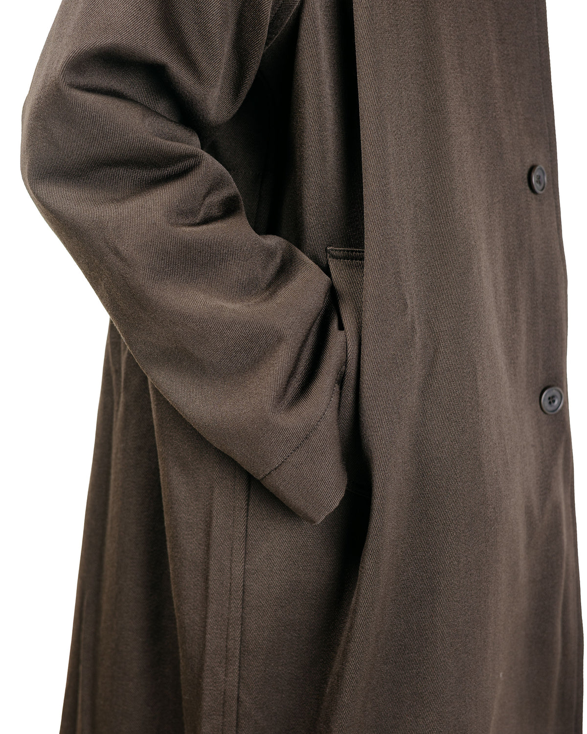 CASEY CASEY Carlyle Coat Twill Wool Bunga