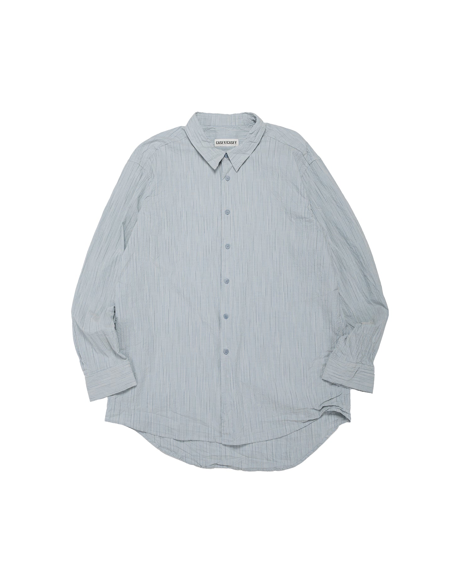 lost & found CASEY CASEY CASEY CASEY Fabiano Shirt Wind Stripe Blue Stripe