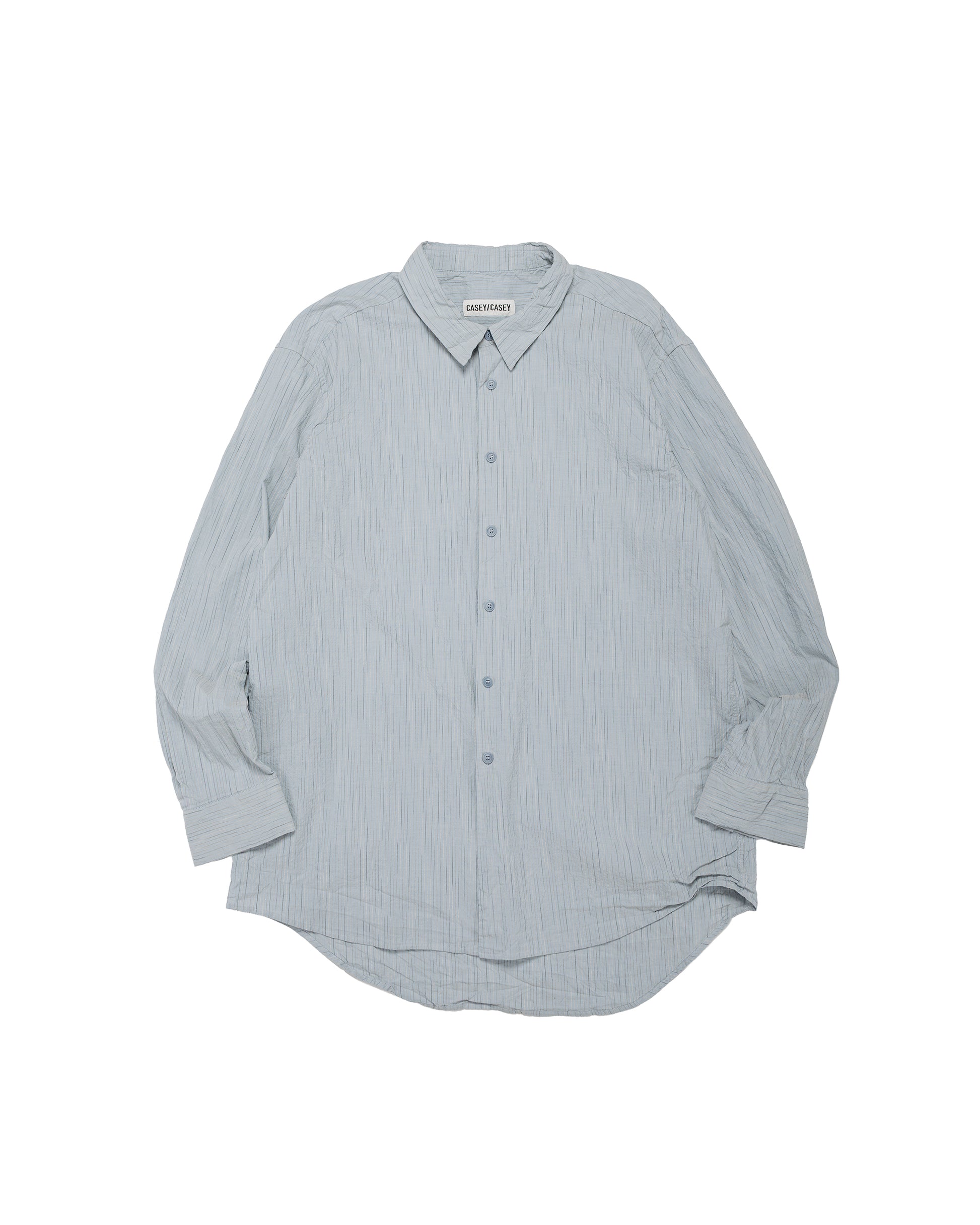 lost & found CASEY CASEY CASEY CASEY Fabiano Shirt Wind Stripe Blue Stripe