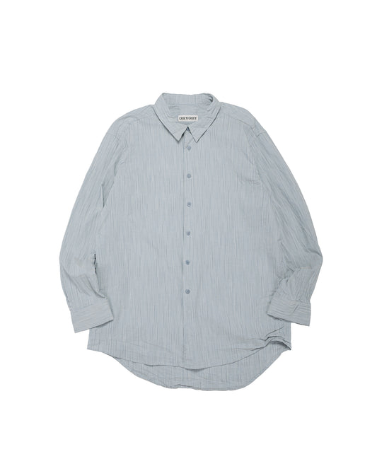 lost & found CASEY CASEY CASEY CASEY Fabiano Shirt Wind Stripe Blue Stripe