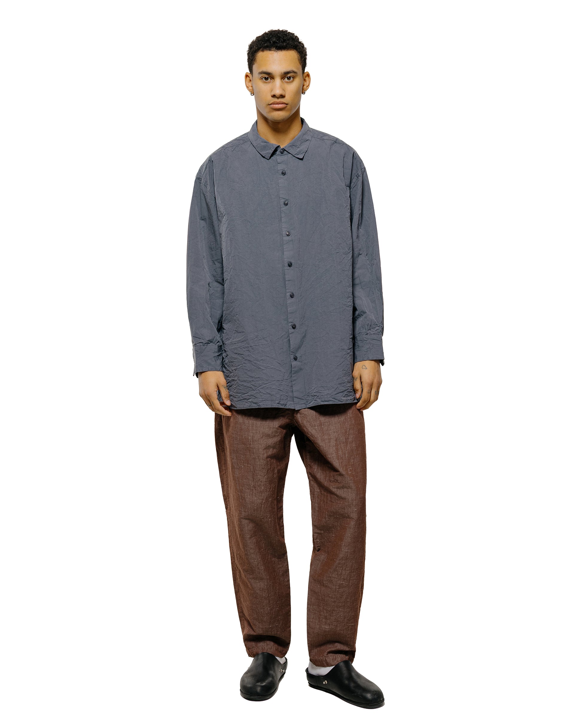 lost & found CASEY CASEY CASEY CASEY Hamnet Shirt Paper Cot Grey