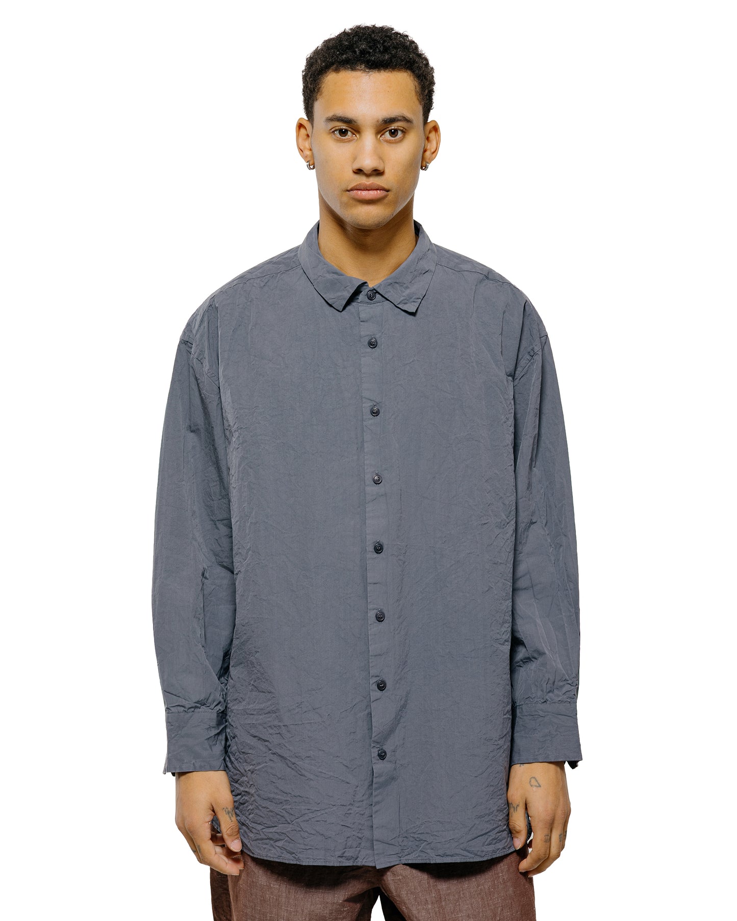 lost & found CASEY CASEY CASEY CASEY Hamnet Shirt Paper Cot Grey