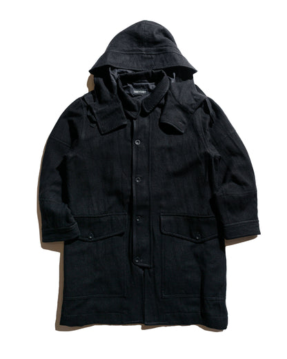 lost & found CASEY CASEY CASEY CASEY Henry Parka Cognac Black