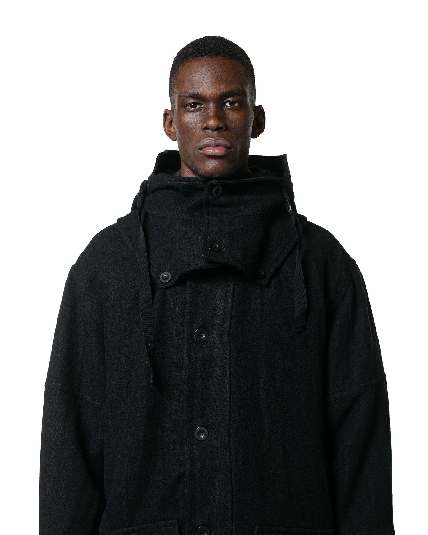 lost & found CASEY CASEY CASEY CASEY Henry Parka Cognac Black