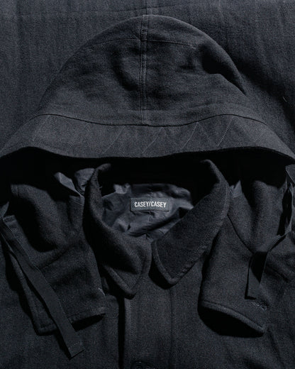lost & found CASEY CASEY CASEY CASEY Henry Parka Cognac Black