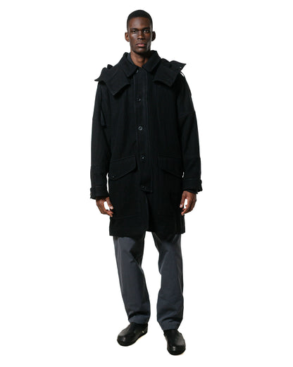lost & found CASEY CASEY CASEY CASEY Henry Parka Cognac Black