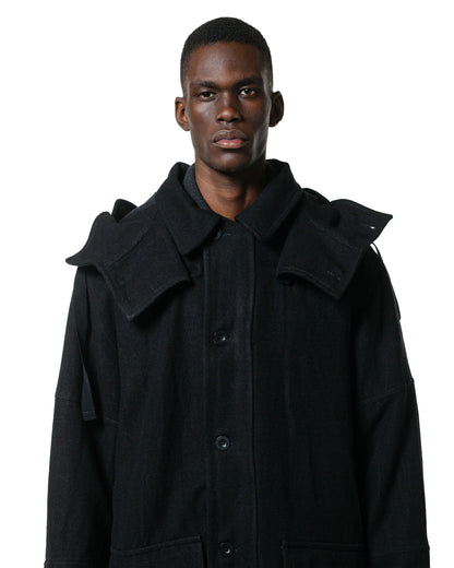 lost & found CASEY CASEY CASEY CASEY Henry Parka Cognac Black