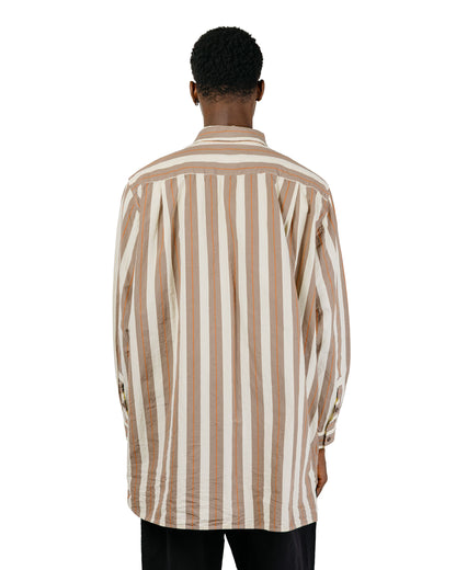 CASEY CASEY Ikla Shirt Paper Cot Stripe Beige Stripe