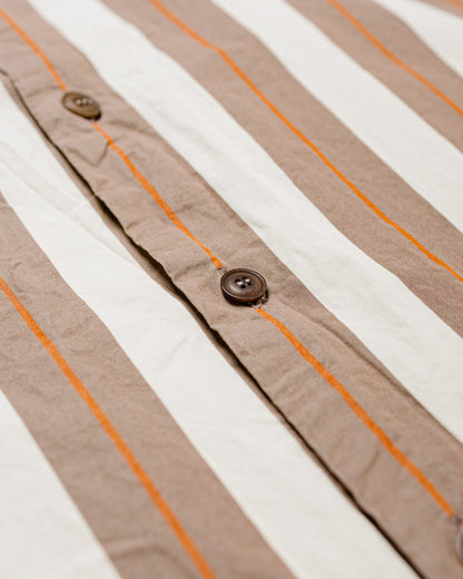 CASEY CASEY Ikla Shirt Paper Cot Stripe Beige Stripe