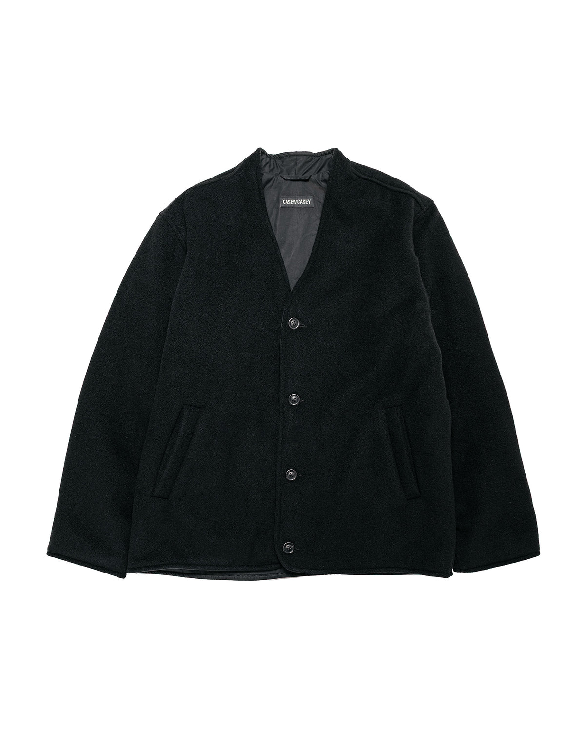 lost & found CASEY CASEY CASEY CASEY Killian Jacket Heavy Cashmere Black