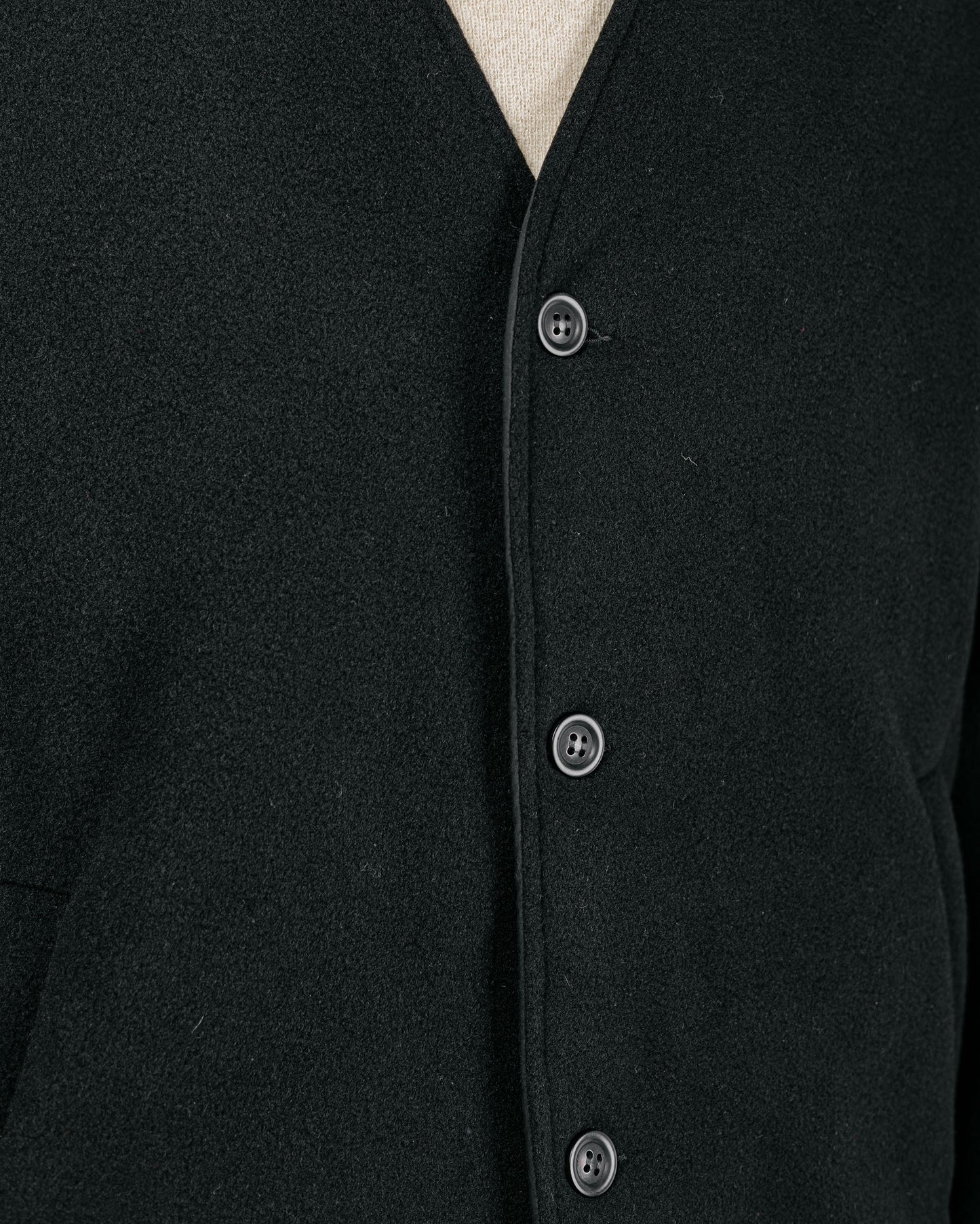 lost & found CASEY CASEY CASEY CASEY Killian Jacket Heavy Cashmere Black