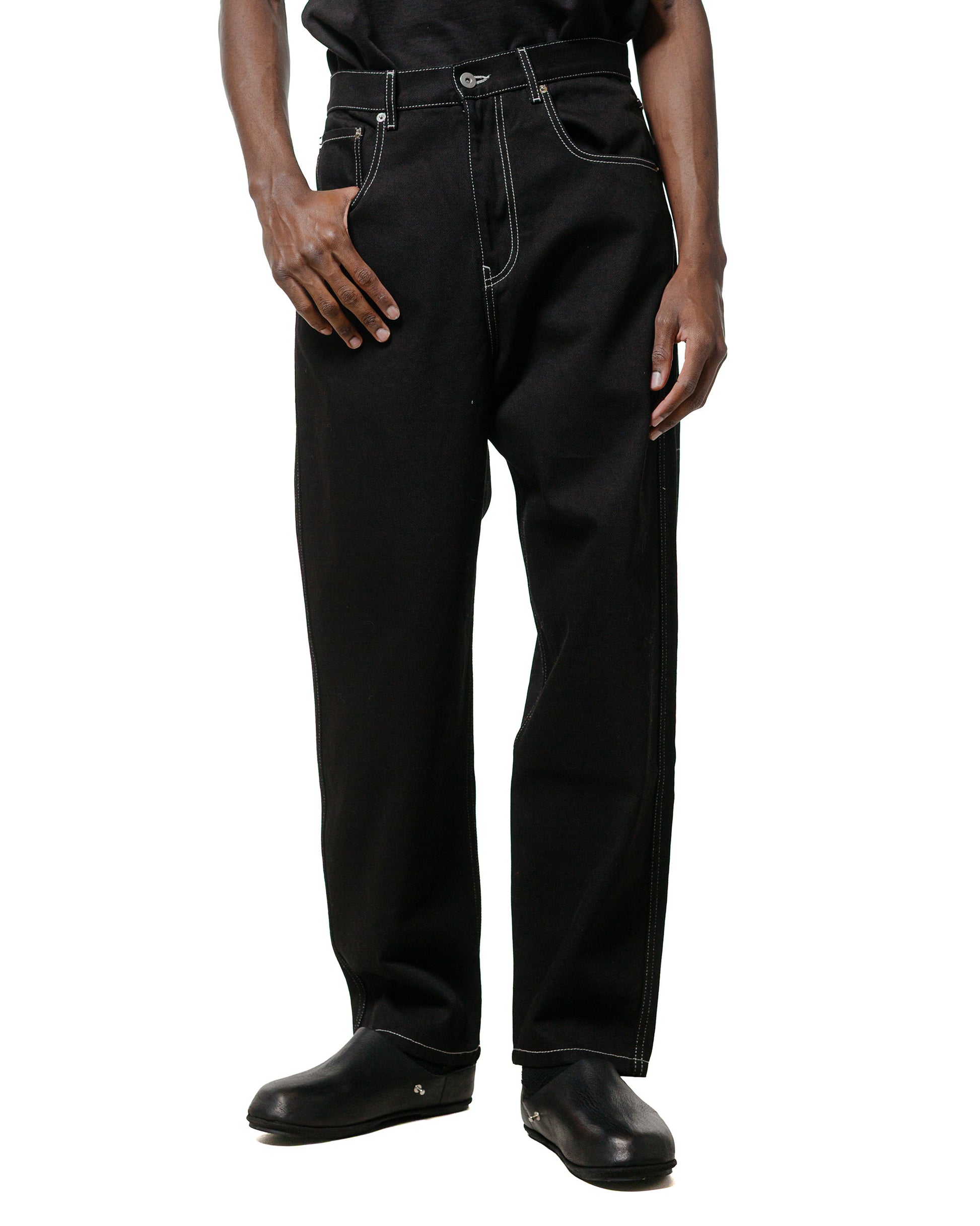 lost & found CASEY CASEY CASEY CASEY Leo Denim Pant Black