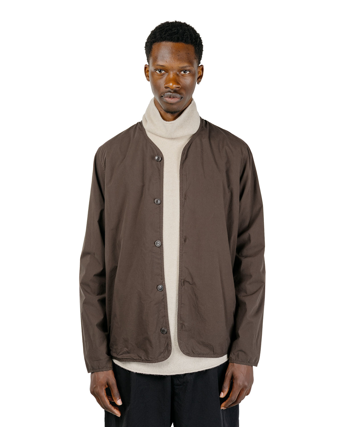 lost & found CASEY CASEY CASEY CASEY Mili 2 Layers Shirt L Cot Earth