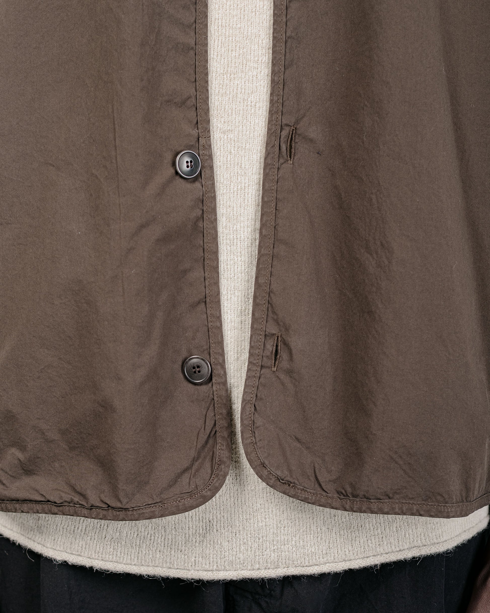 lost & found CASEY CASEY CASEY CASEY Mili 2 Layers Shirt L Cot Earth