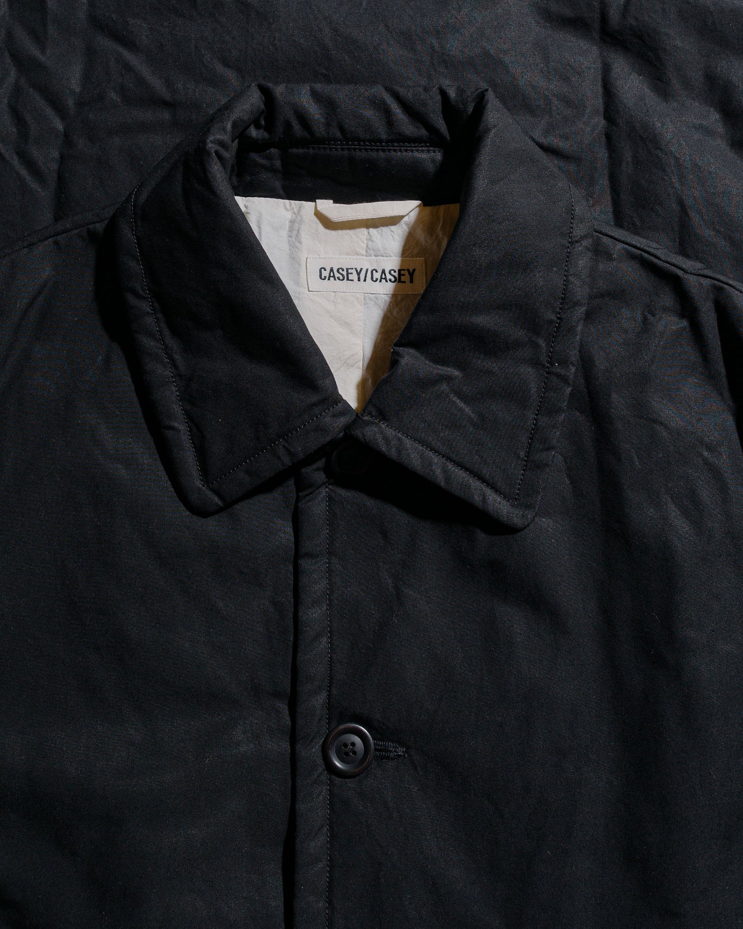 lost & found CASEY CASEY CASEY CASEY Milu Coat H Wax Black