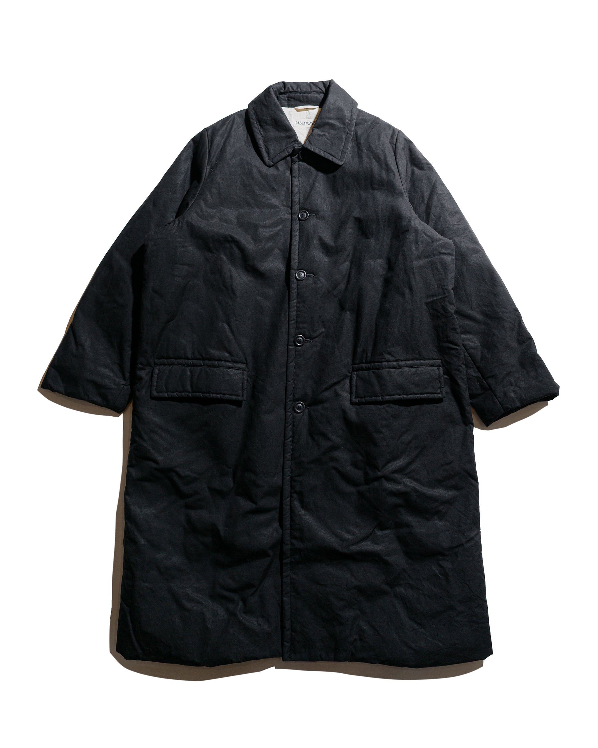 lost & found CASEY CASEY CASEY CASEY Milu Coat H Wax Black