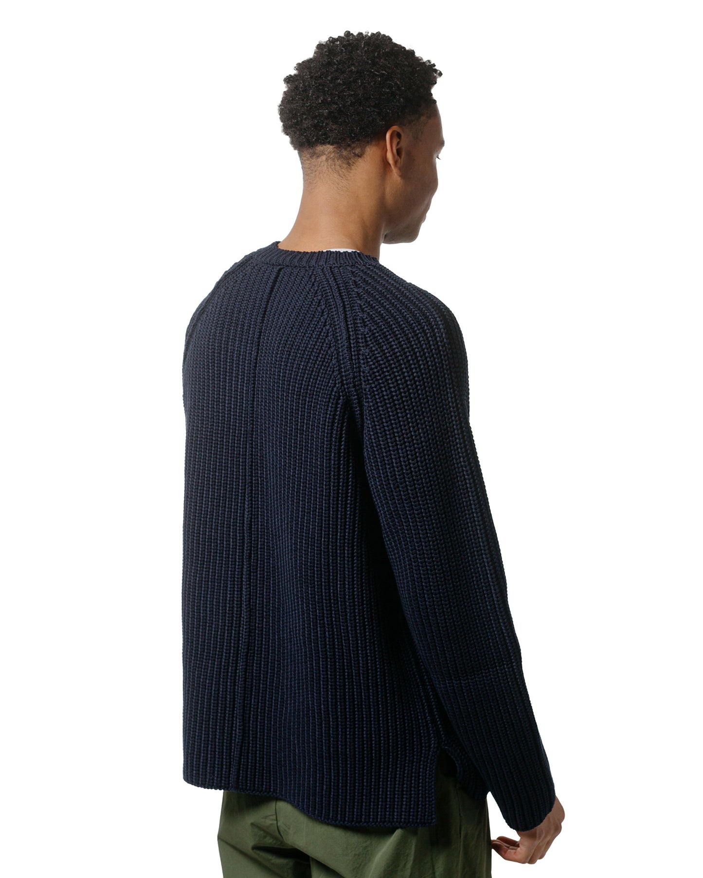lost & found CASEY CASEY CASEY CASEY Pannocchia Sweater Crepe Cot Navy