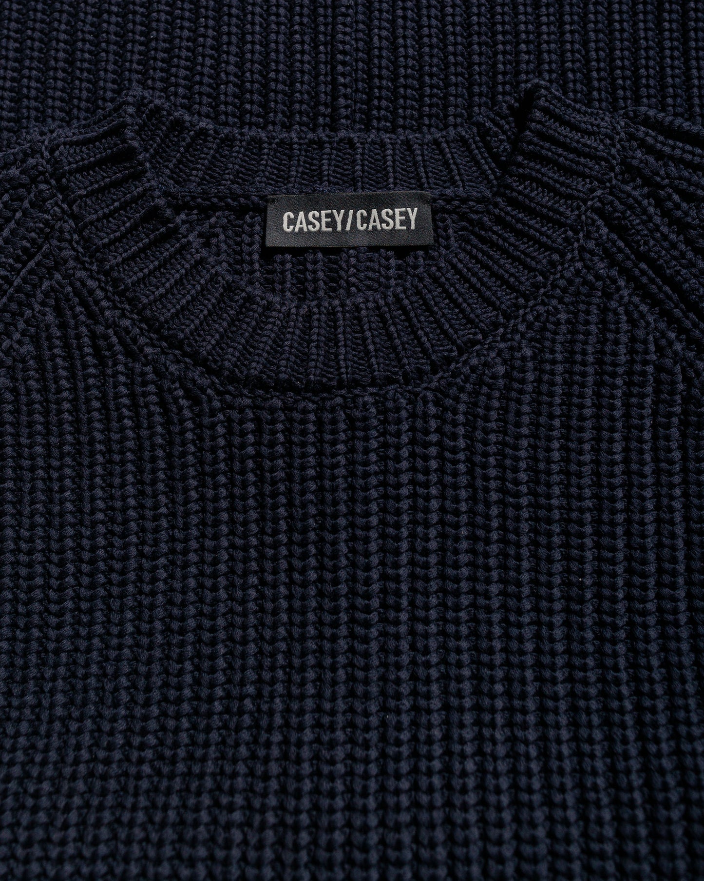 lost & found CASEY CASEY CASEY CASEY Pannocchia Sweater Crepe Cot Navy