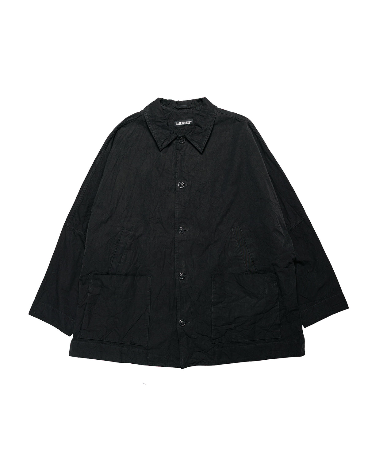 CASEY CASEY Weiping Jacket Double Cot Black