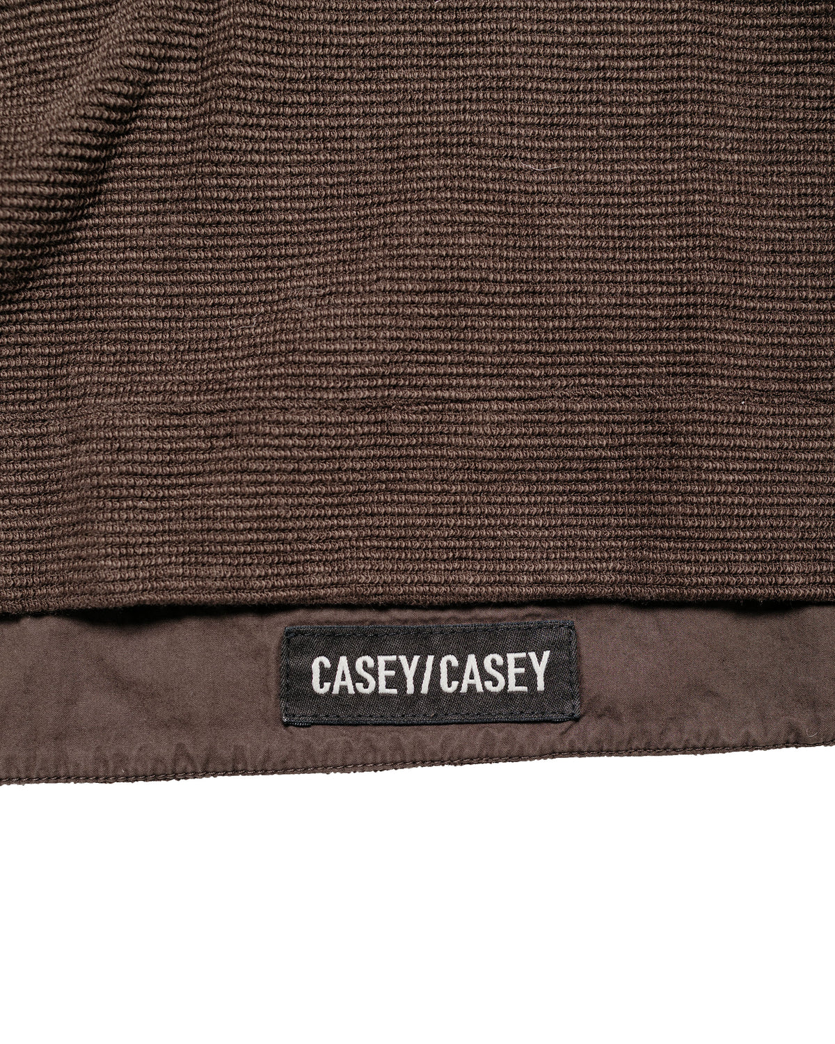 CASEY CASEY Workwear Sweatshirt Weavy Jersey Dark Brown